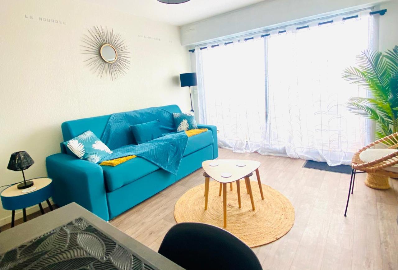Studio Entre Mer Et Dunes Avec Balcon Vue Laterale Mer 50M Plage Pour 3 Pers Wifi Menage Compris Fort-Mahon-Plage Exterior photo